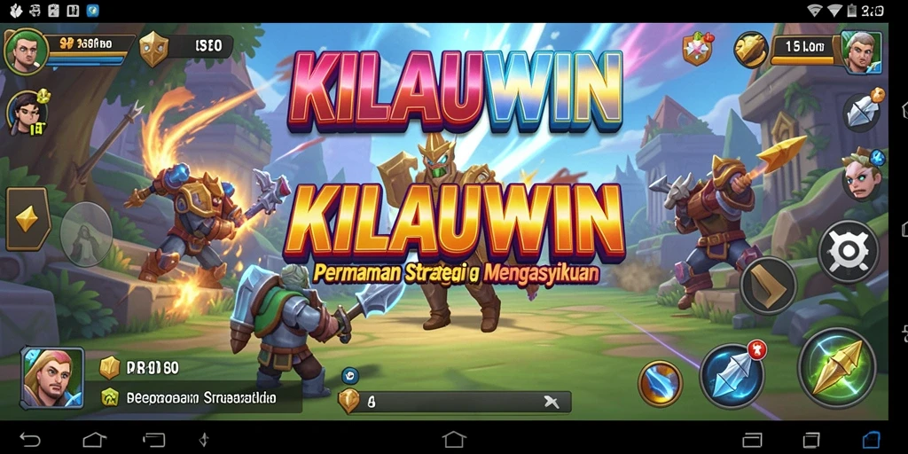 Tampilan gameplay KILAUWIN yang penuh strategi dan aksi.