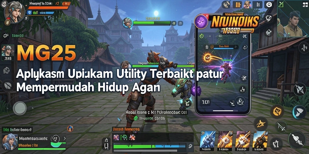 Screenshot MG525 menampilkan antarmuka pengguna yang intuitif dan fitur-fitur utility yang menarik.