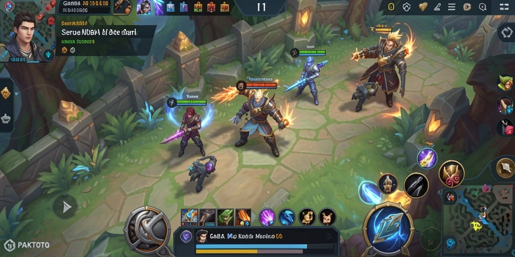 Tangkapan layar gameplay PAKTOTO yang penuh aksi dan strategi.
