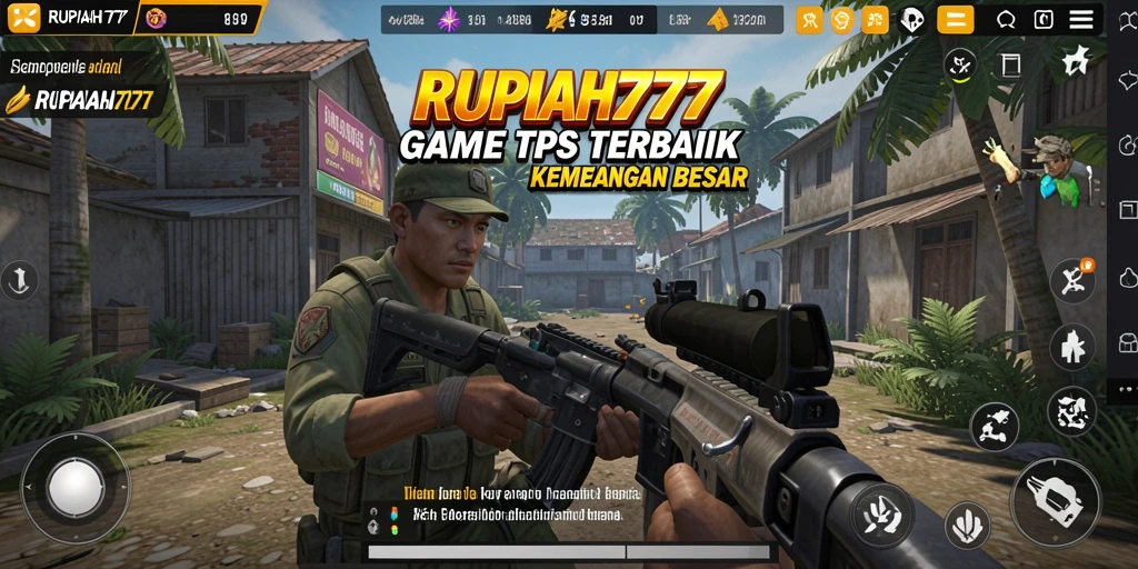 Tampilan gameplay seru dan menegangkan di RUPIAH777.