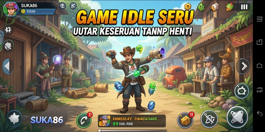 Tampilan gameplay utama SUKA86 yang menarik dan interaktif.